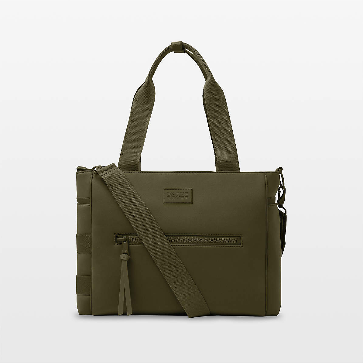 Dagne Dover Large Wade Diaper Tote, Dark Moss