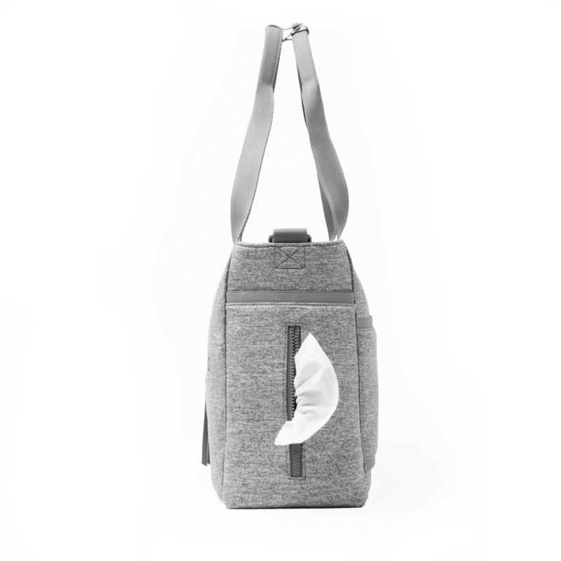 Dagne Dover Wade Heather Grey Large Diaper Bag Tote - image 4 of 9