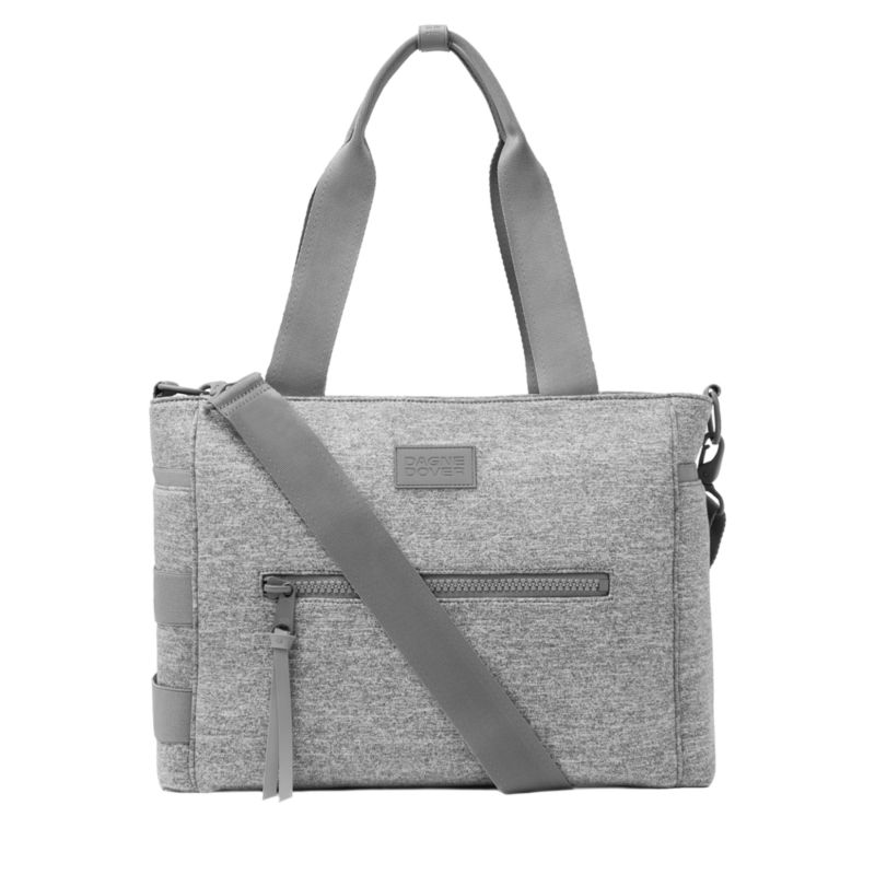 Dagne Dover Wade Diaper Tote Large Heather Grey + Reviews | Crate & Kids