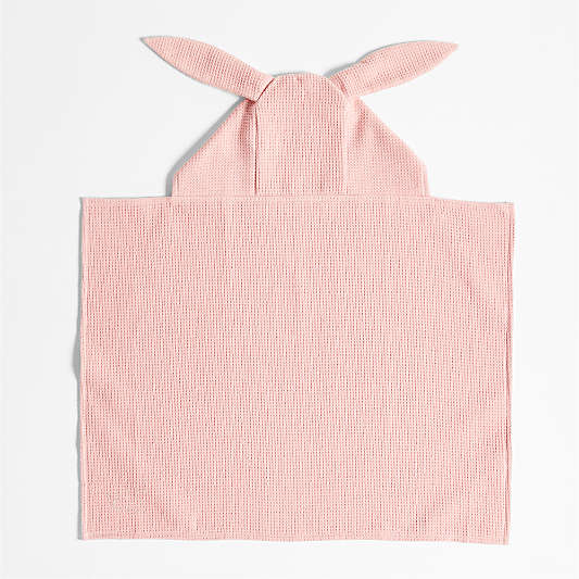 Bunny Organic Waffle Hooded Baby Towel