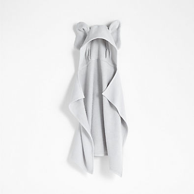 View Elephant Organic Waffle Hooded Baby Towel details