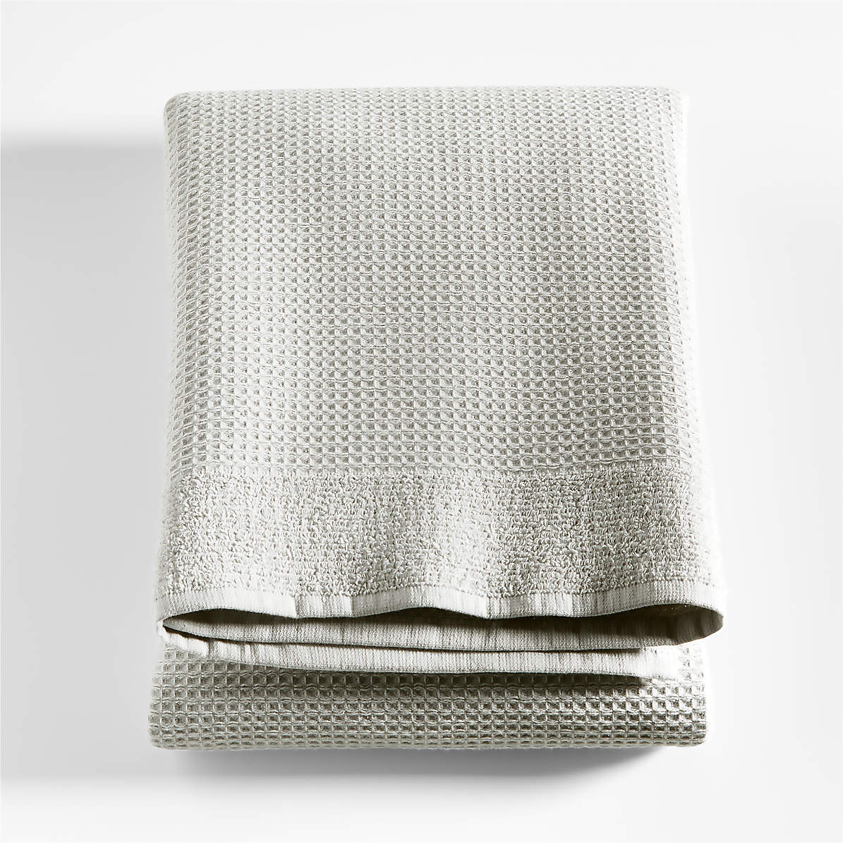 Organic Cedros Grey Hammam Hand Towel + Reviews