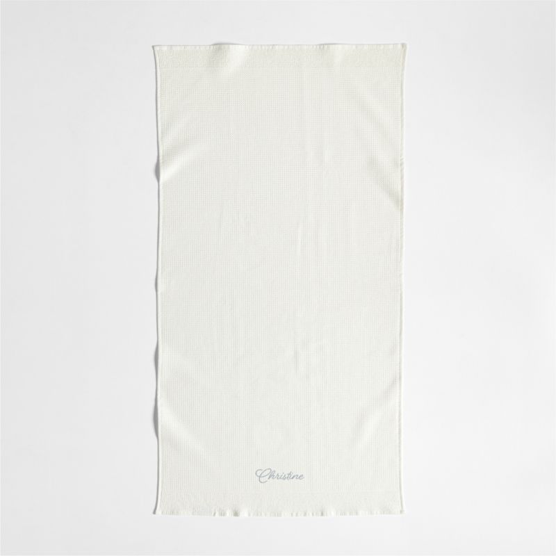 Ivory Organic Waffle Bath Towel - image 5 of 9