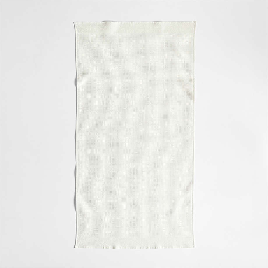 Ivory Organic Waffle Towels