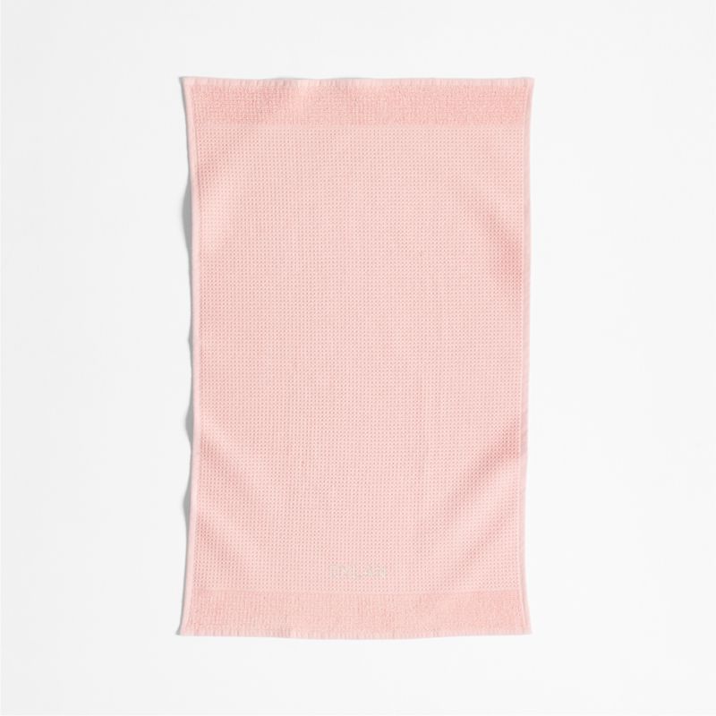 Pink Organic Waffle Hand Towel - image 3 of 7