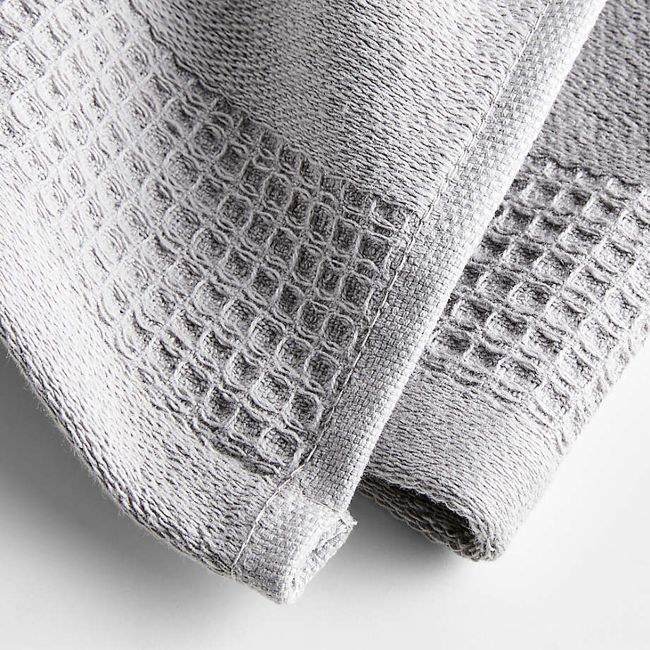 Dish Towels Set, 100% Cotton Waffle Weave Beige+khaki+light Grey+
