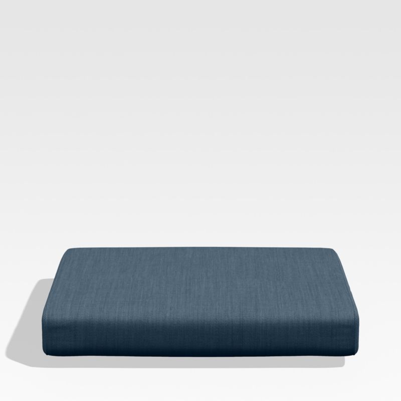 Walker Cast Harbor Blue Sunbrella ® Outdoor Dining Side Chair Cushion - image 0 of 2