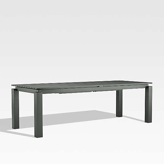 Walker 96"-144" Metal Extendable Outdoor Dining Table