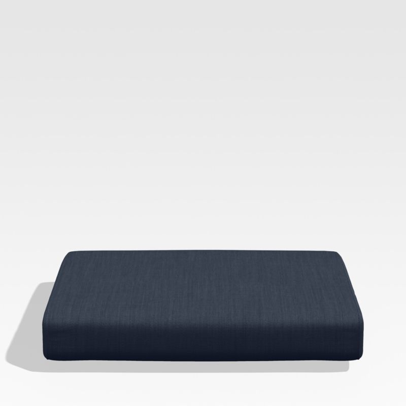 Walker Navy Blue Sunbrella ® Outdoor Dining Side Chair Cushion