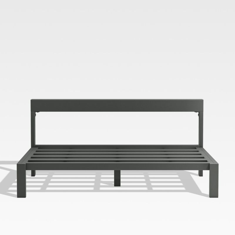 Walker Metal Outdoor Armless Loveseat Frame