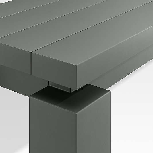 Walker 58" Metal Outdoor Dining Bench