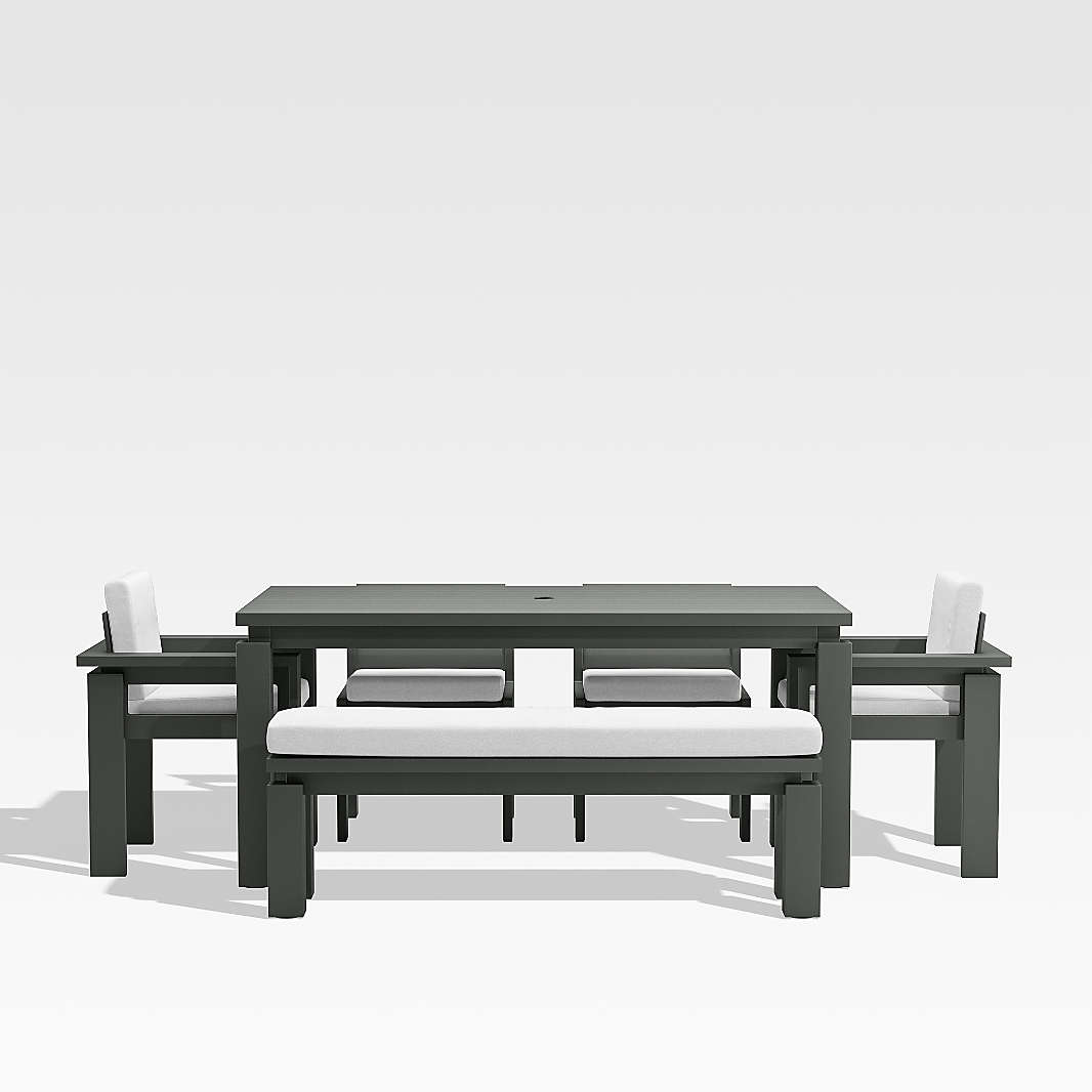 6 Seat Outdoor Dining Tables for 6 People | Crate & Barrel