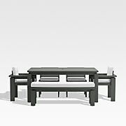 Abaco White Sunbrella ® Outdoor Sectional Sofa Cushions