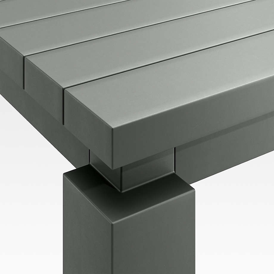 Crate&Barrel Walker Metal Outdoor Dining Table Yorkdale Mall