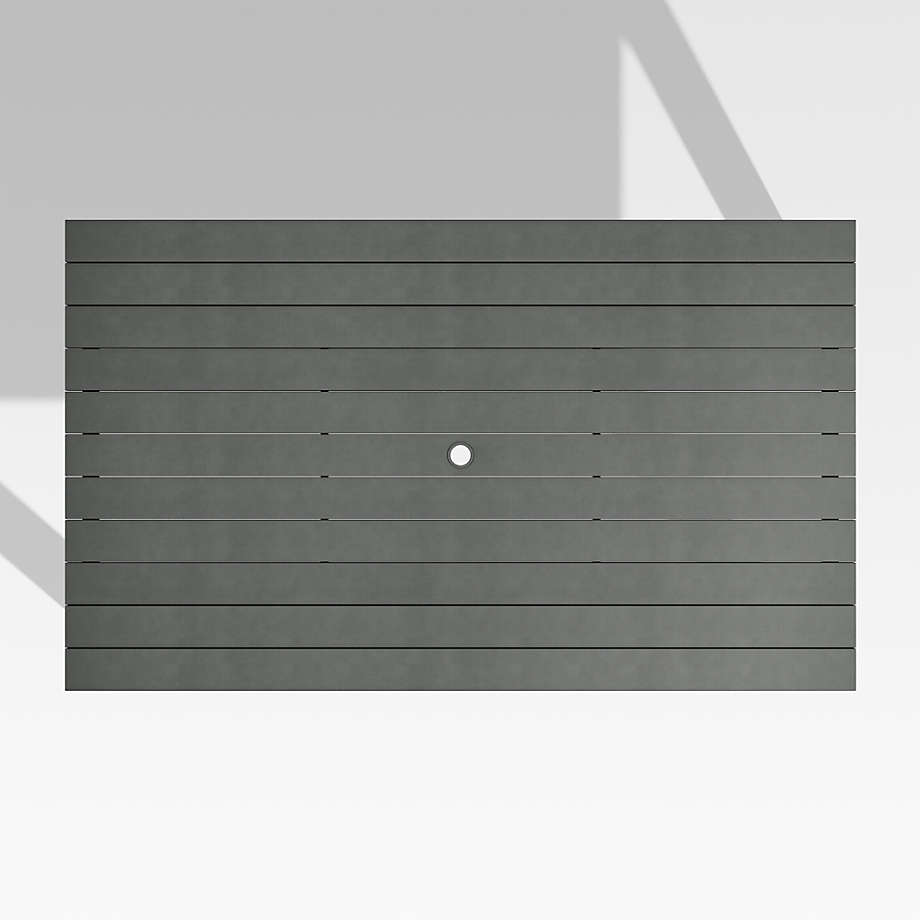 Crate&Barrel Walker Metal Outdoor Dining Table Yorkdale Mall