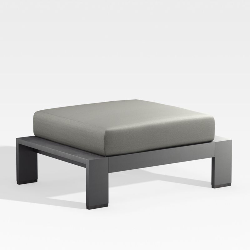 Walker Metal Outdoor Ottoman