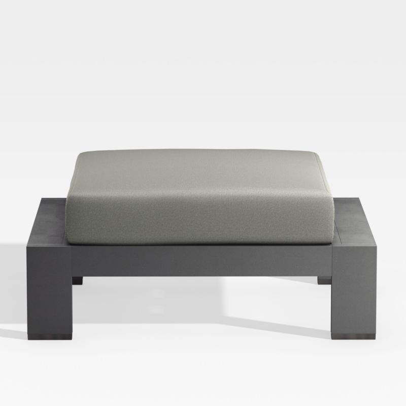 Walker Metal Outdoor Ottoman