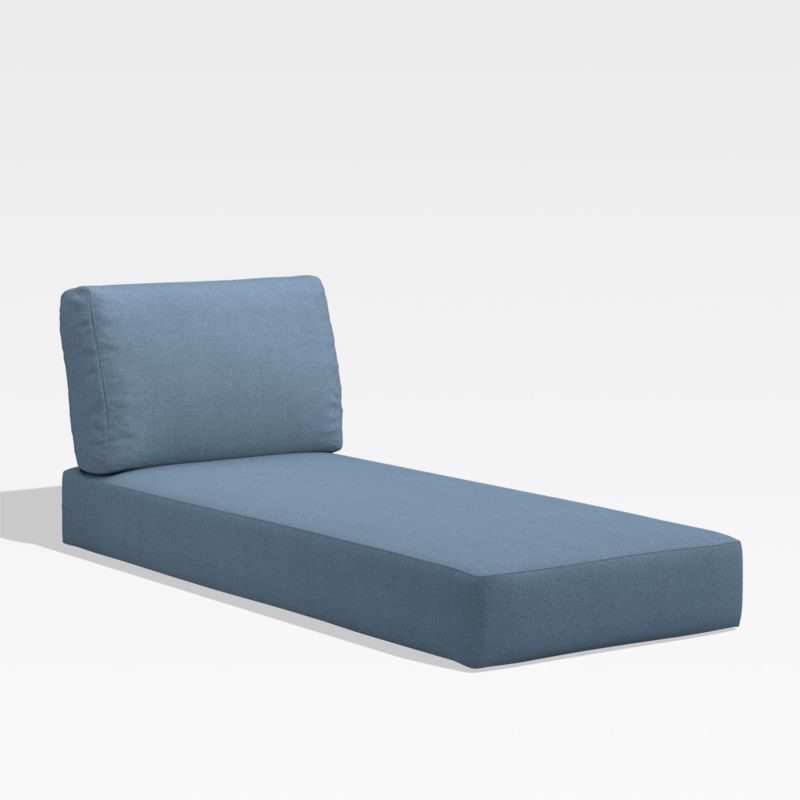 Walker Sapphire Outdoor Chaise Cushion