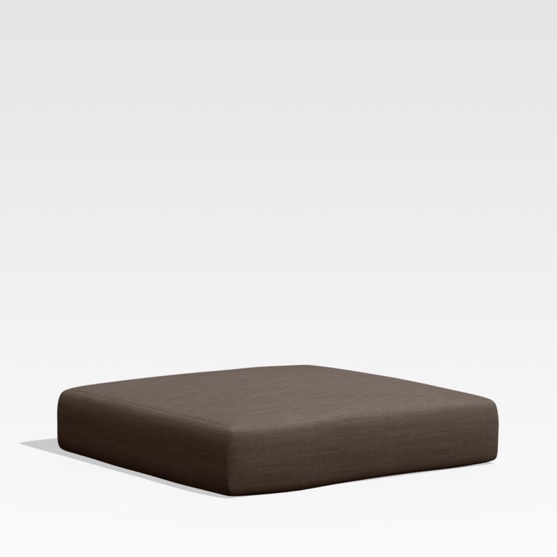 Walker Java Brown Sunbrella ® Outdoor Ottoman Cushion