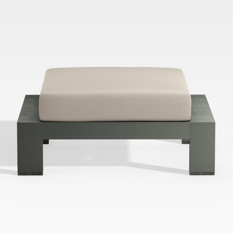 Walker Metal Outdoor Ottoman - image 2 of 8