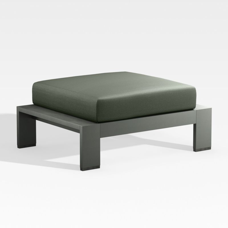 Walker Cast Sage Green Sunbrella ® Outdoor Ottoman Cushion - image 2 of 3