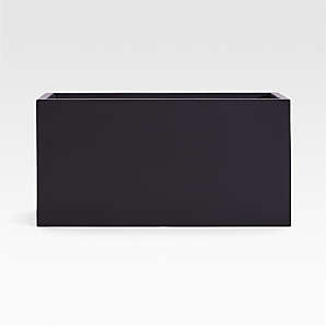 Rectangular Planters & Rectangular Plant Pots | Crate & Barrel