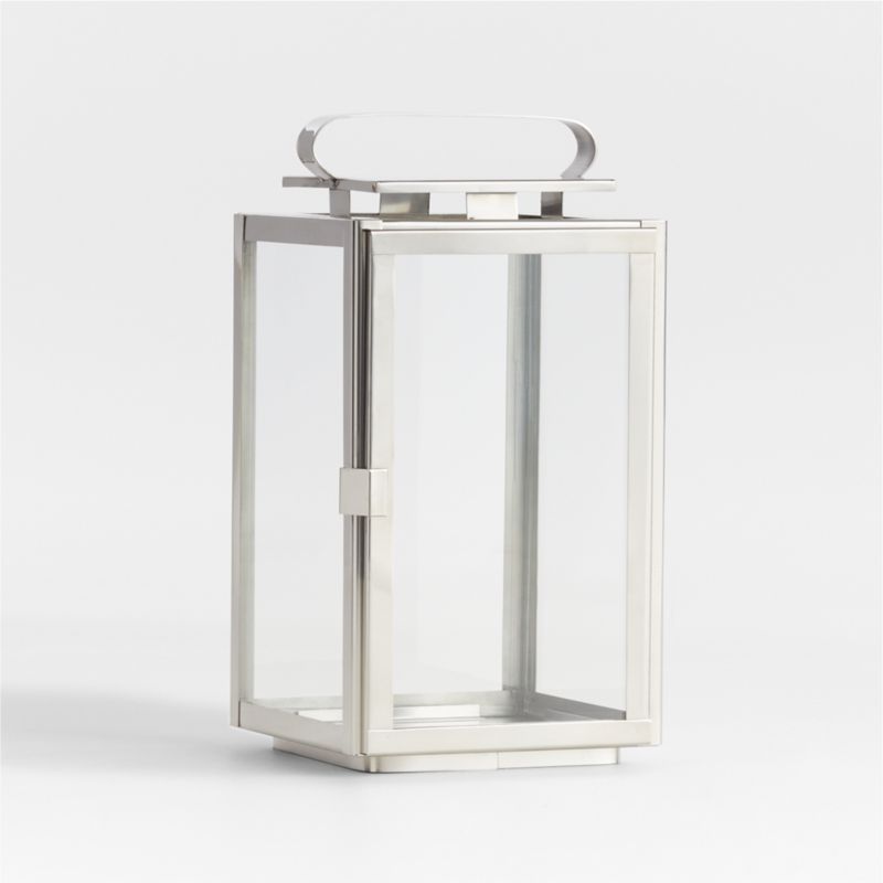 Walker Silver Metal Outdoor Lantern 17.75" - image 2 of 6