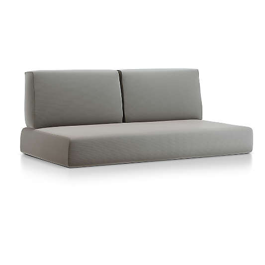 Walker Graphite Sunbrella ® Outdoor Loveseat Cushions