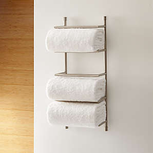 Wall Towel Rack Enkil Org, Towel Rack For Bathroom Wall