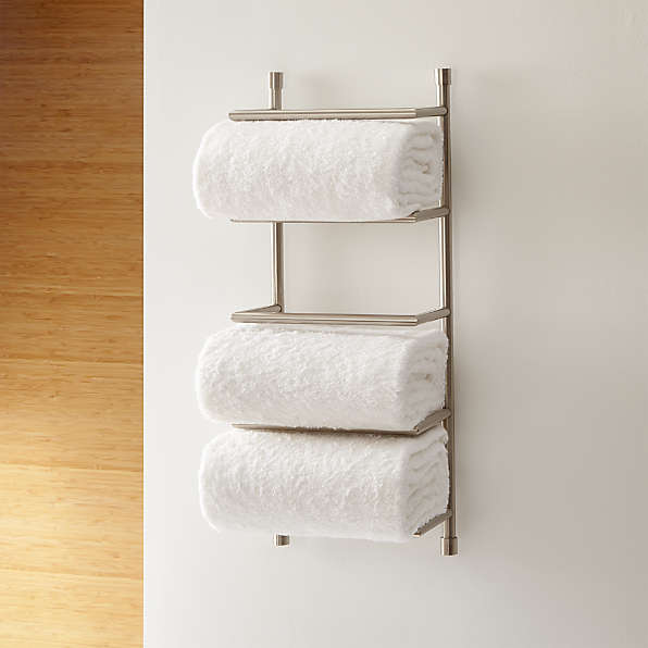 Stainless Steel Towel Holder Towel Ring Bathroom Hardware Organizer Gold