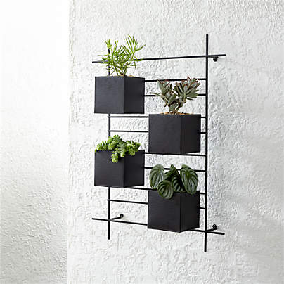 4 Box Wall Mounted Indoor/Outdoor Planter