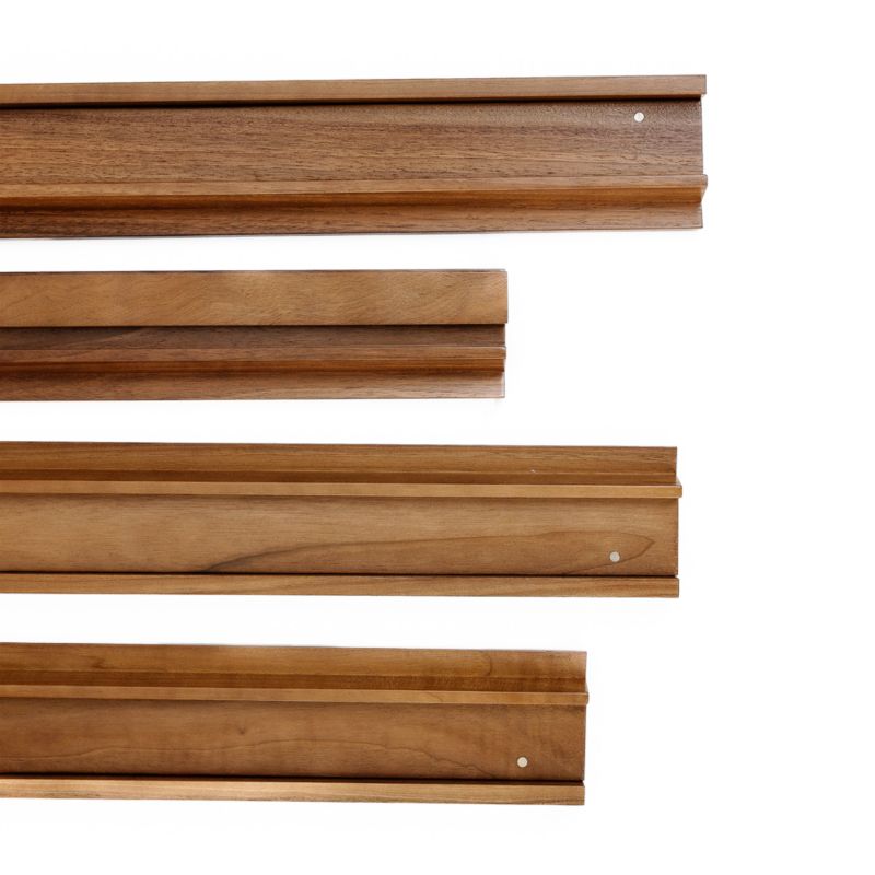 Bam Bird Boutique Walnut Wood Mahjong Racks - image 3 of 4