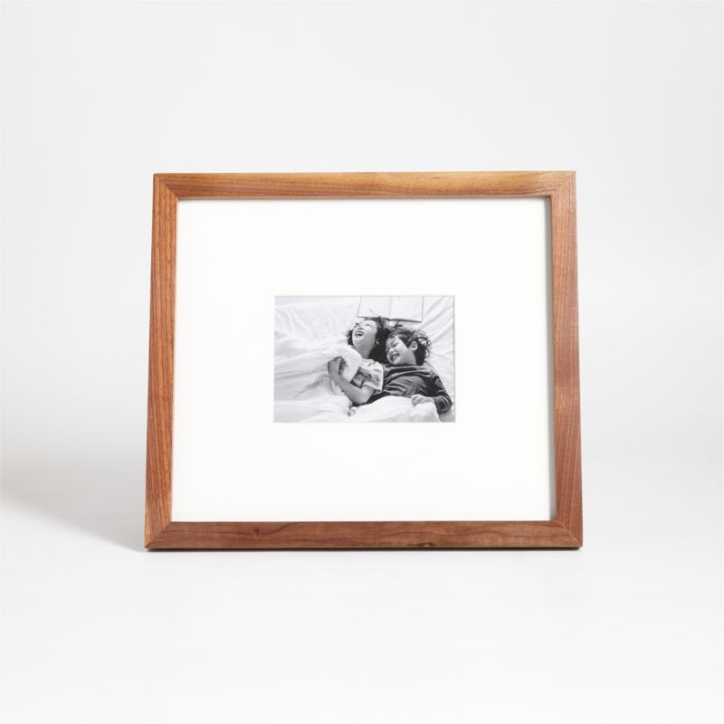 Walnut Wood 5x7 Picture Frame - image 0 of 9