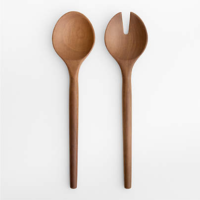 Walnut Servers, Set of 2