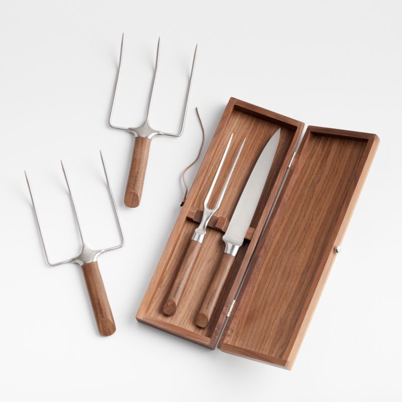 Crate & Barrel Carving Set - image 10 of 12