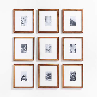 Photo Frame Set for Wall Gallery Wall Wooden Picture Frames Set of