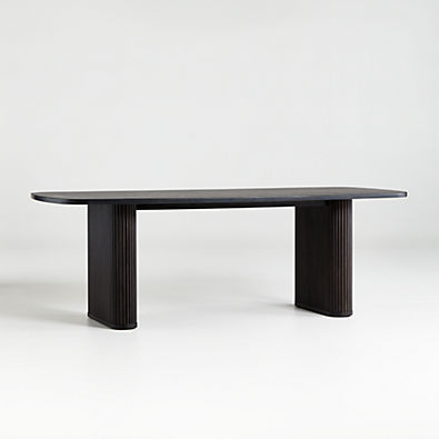View Walton Ribbed Leg 90" Dining Table details