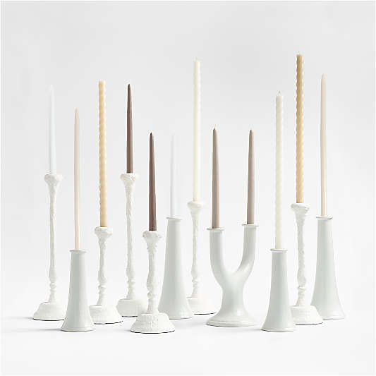 Warm Tone Taper Candle Bundle, Set of 12