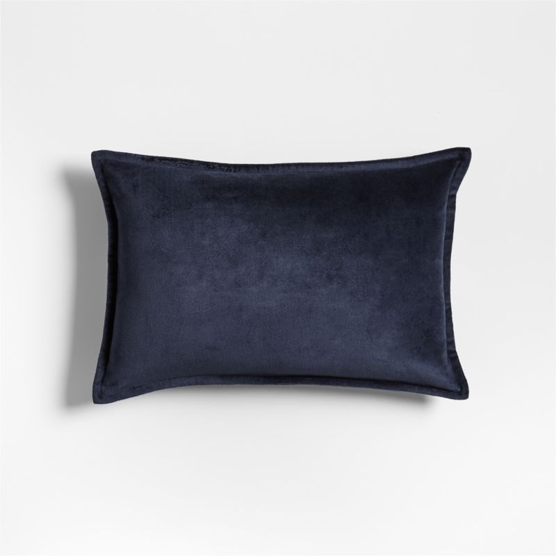 Highland Cow Navy Cotton Velvet Cushion Panel