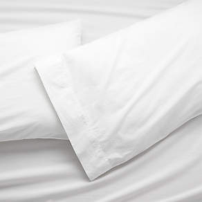 STANHOPE WHITE KING SHEET SET