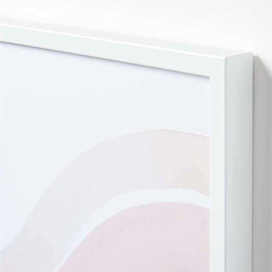 Watercolor Rainbow Framed Wall Art Print