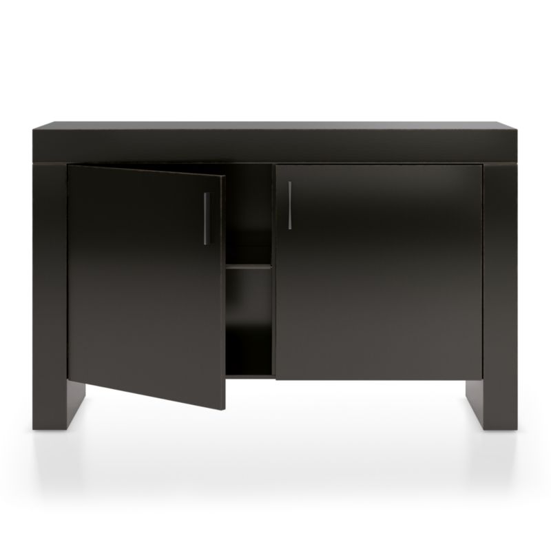 Waterfall Bruno Black Storage Cabinet - image 5 of 10