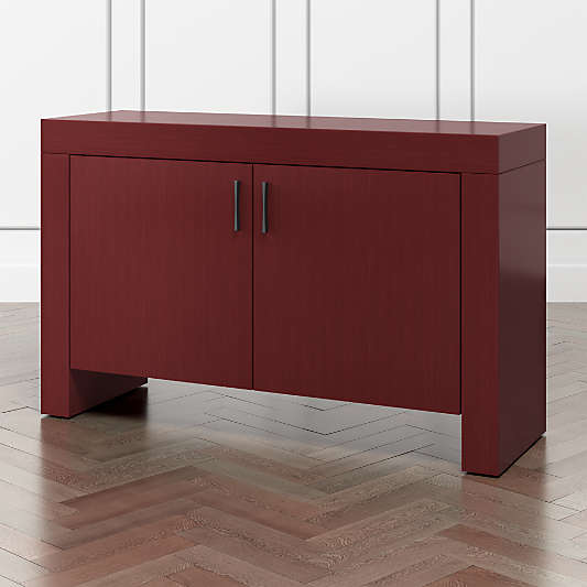 Red Storage Crate & Barrel