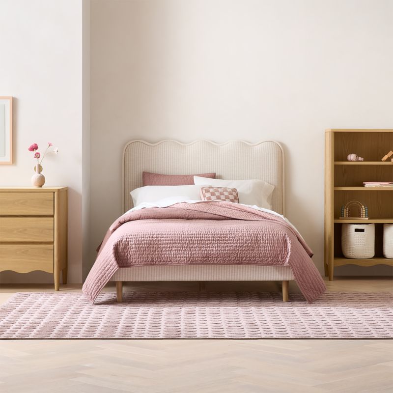 Geo Dotty Rosy Lilac Kids Performance Rug 6'x9' - image 3 of 7