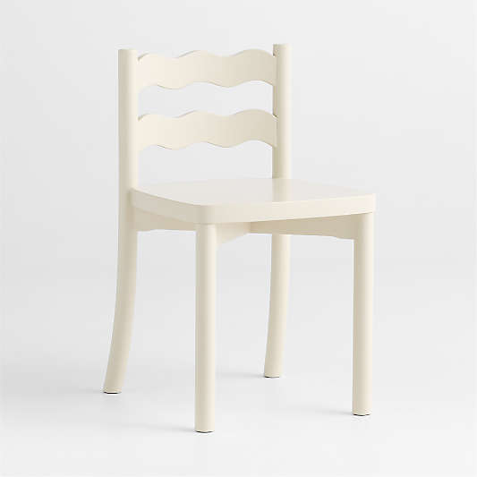 Waveland Linen Wood Kids Play Chair