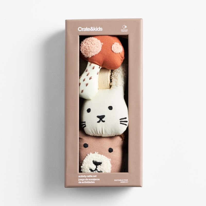 Woodland Baby Rattle Set - image 5 of 6