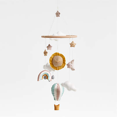 Weather Patterns Baby Nursery Mobile
