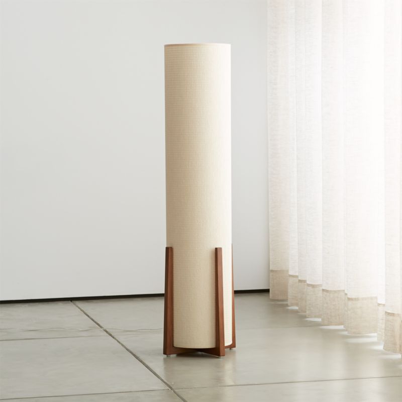 Floor lamp clearance column