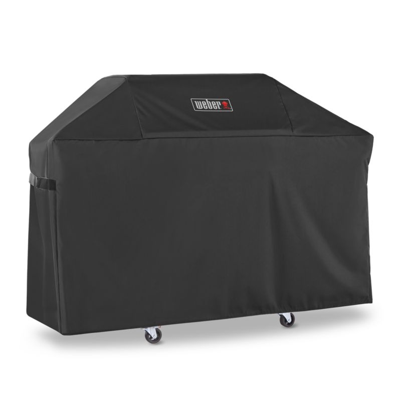 Weber Genesis 300 Series Premium Outdoor Grill Cover + Reviews | Crate ...