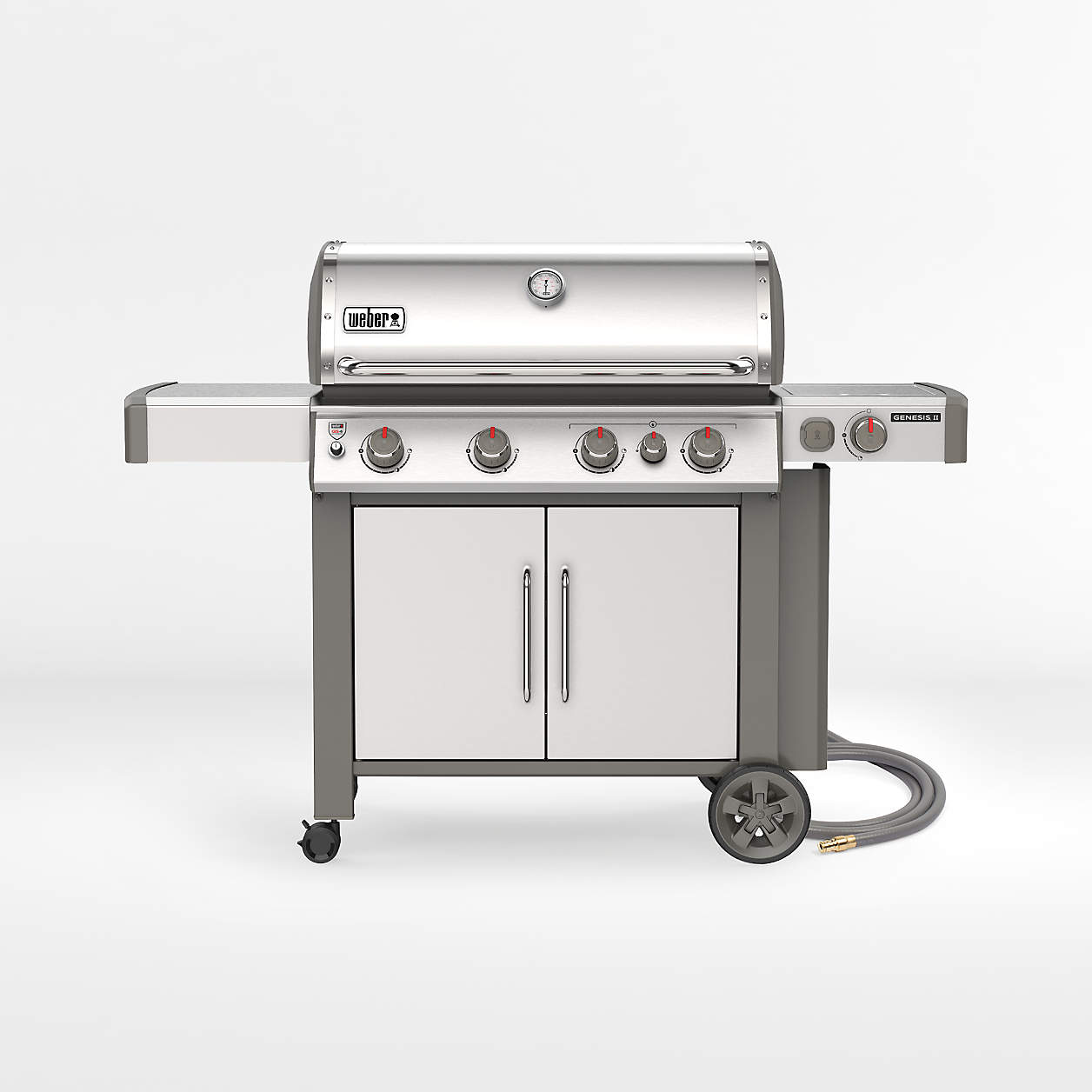 Weber Genesis Ii S-435 Ng Stainless Steel Gas Grill + Reviews 